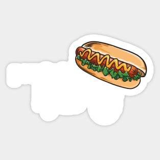 Powered by Hotdog Sticker